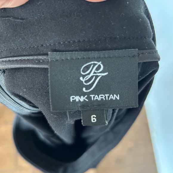 Pink Tartan stretch pencil skirt - Picture 5 of 6